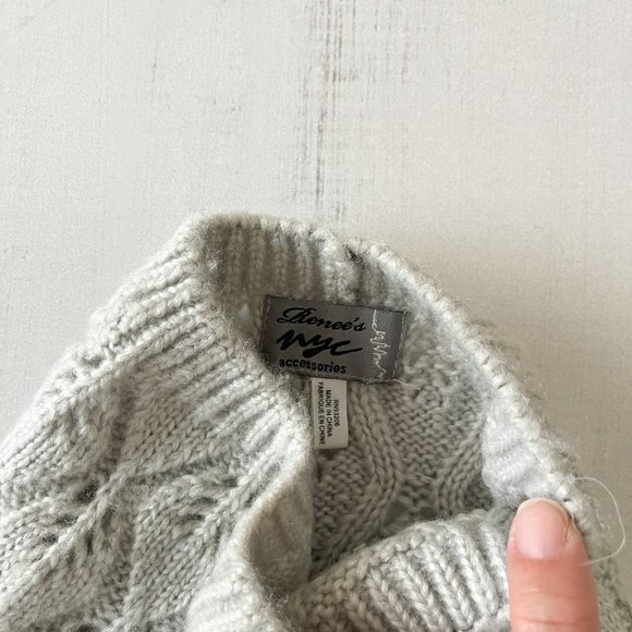 Anthropologie x Renee's NYC Leaf Knit Beanie - Picture 3 of 4